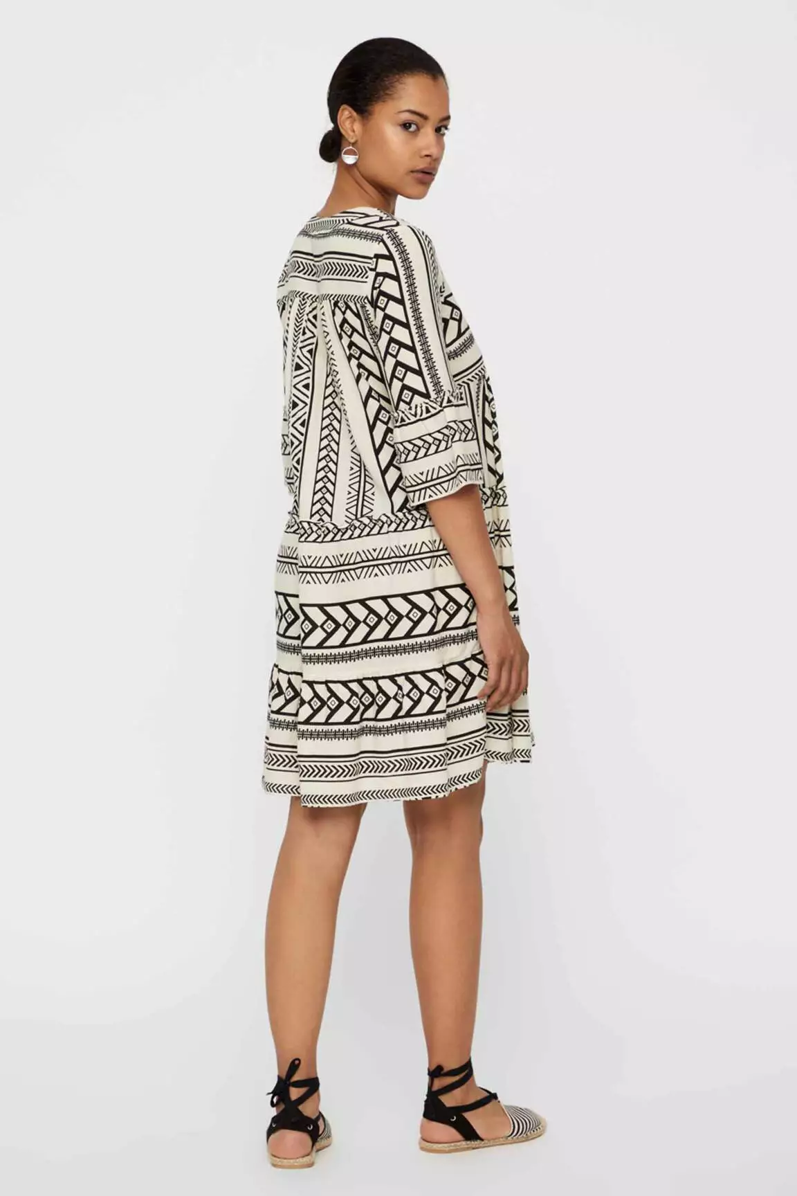 Vero Moda Robes Mi Longues Femme couleur beige