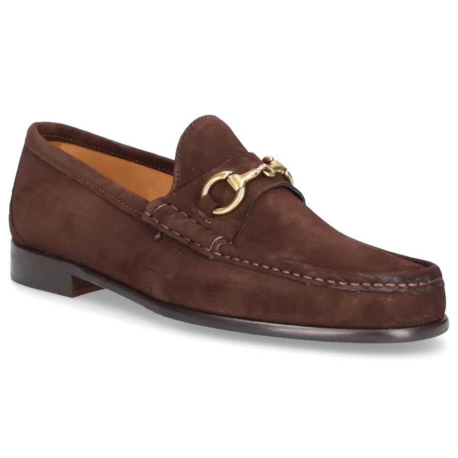 EN AVANT - Loafer 92U92 DAMINA Veloursleder - braun