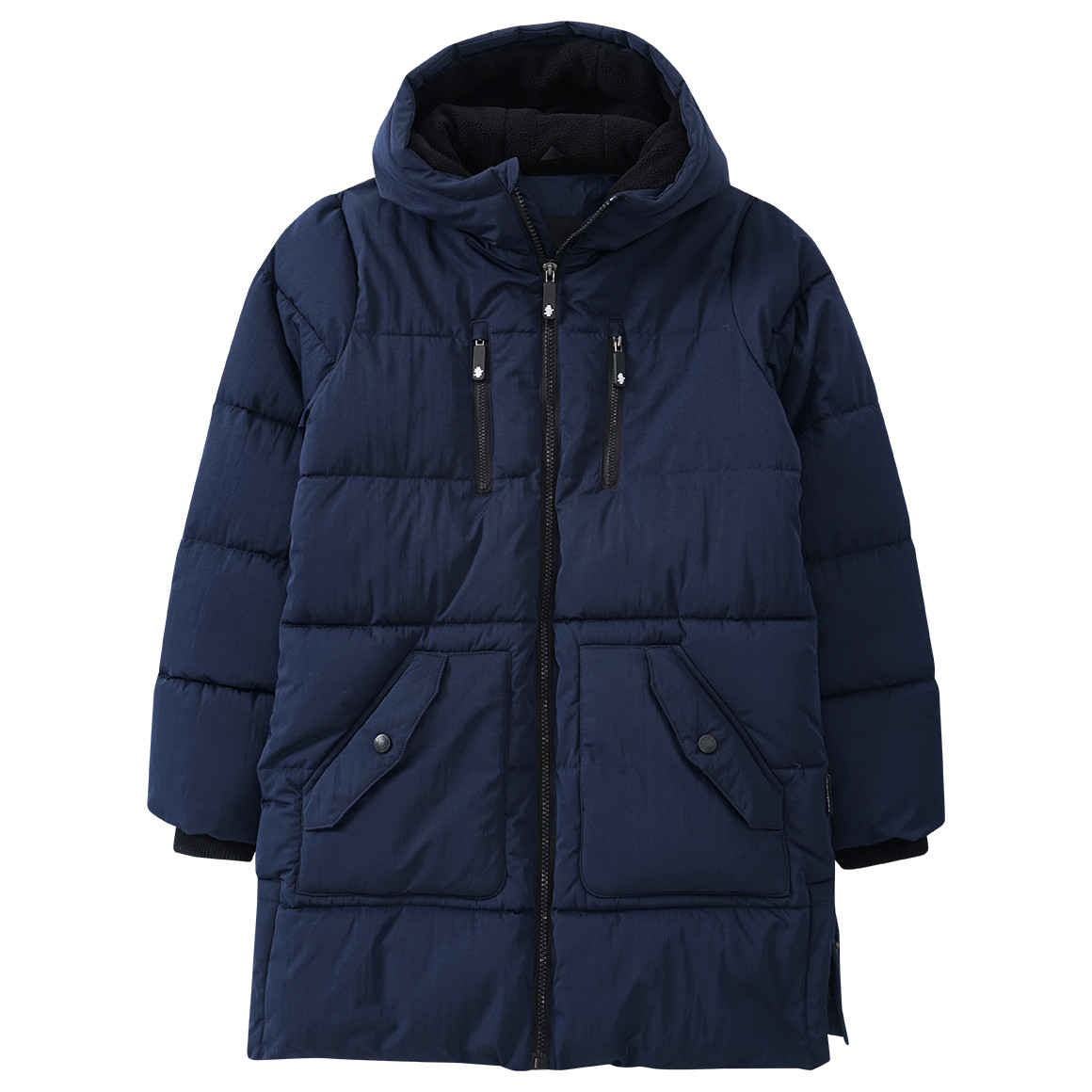 Mädchen Wintermantel mit Kapuze