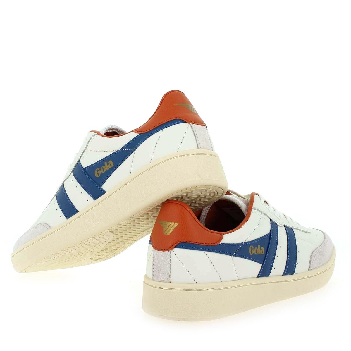 Gola  CONTACT LEATHER CMB261 - Blanc bleu