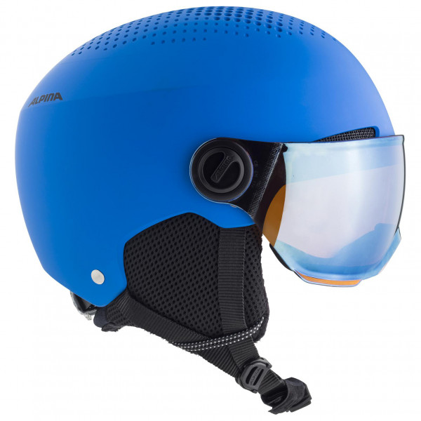 Alpina - Kid's Zupo Visor Quattroflex Mirror Lite S2 - Skihelm