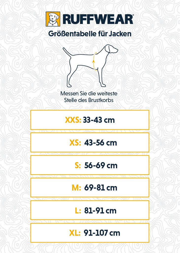 Ruffwear Hundemäntel Ruffwear Quinzee™ Hundejacke orange XXS