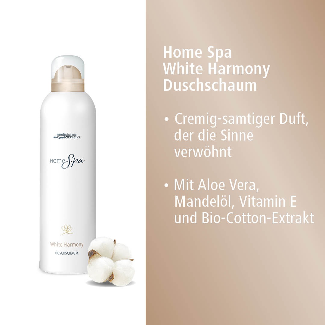 HOME SPA White Harmony Duschschaum