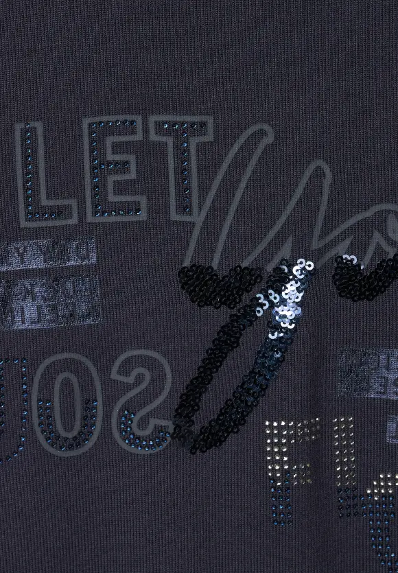 CECIL Langarmshirt mit Frontprint