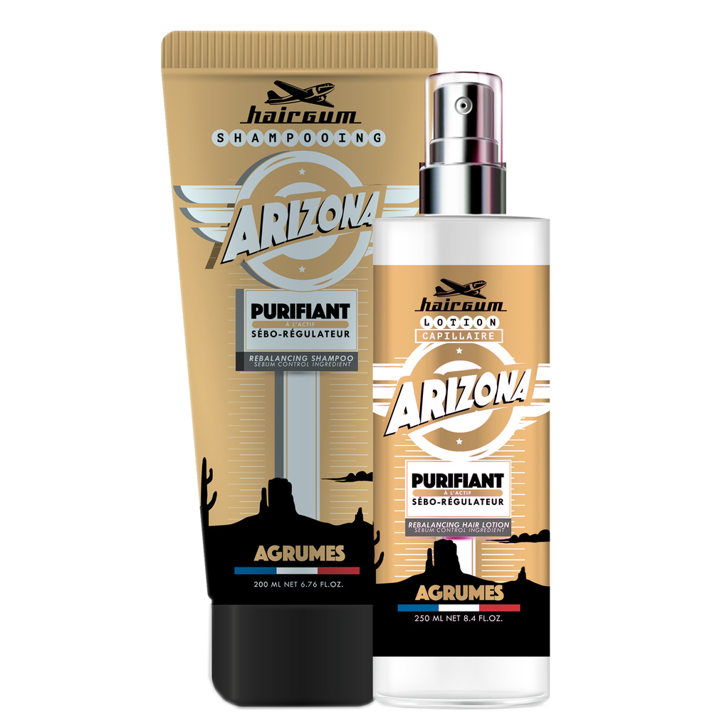 hairgum Shampoing Arizona Sébo-régulateur Shampoing