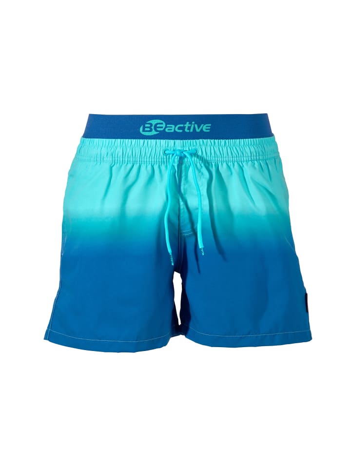 BECO the world of aquasports Badeshorts BEactive Swim Shorts in hellblau-dunkelblau günstig kaufen