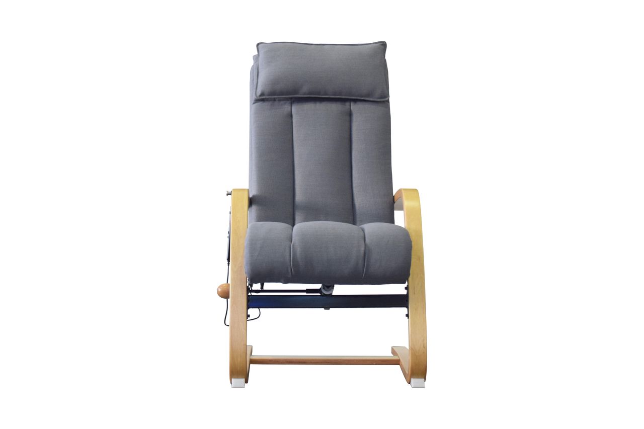Alpha Techno Relax-Massagesessel AT-233 inkl. Fernbedienung, grau