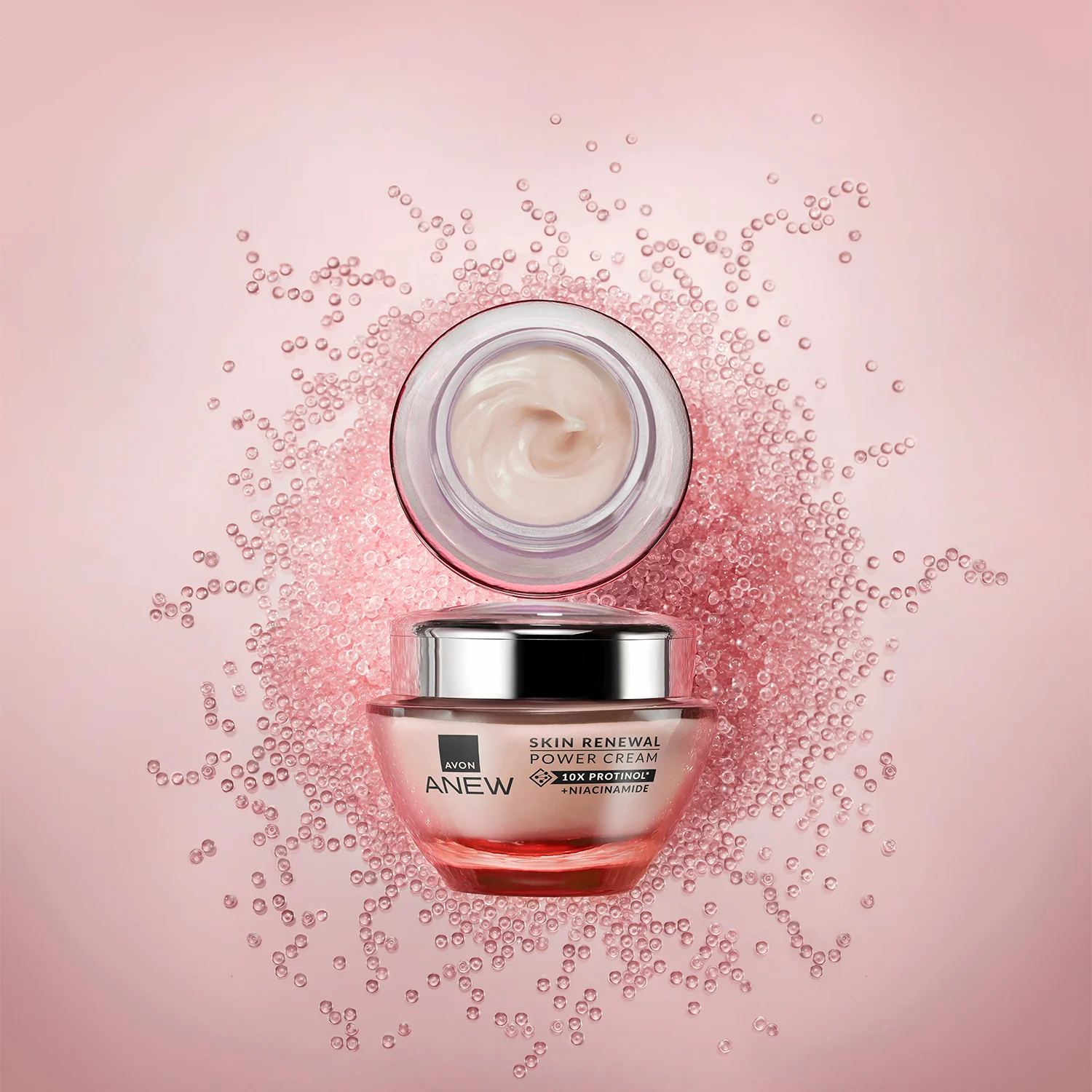 Crema facial Anew para el cuidado de la piel: tratamiento facial hidratante de 24 horas y tratamiento facial antiarrugas de 24 horas.