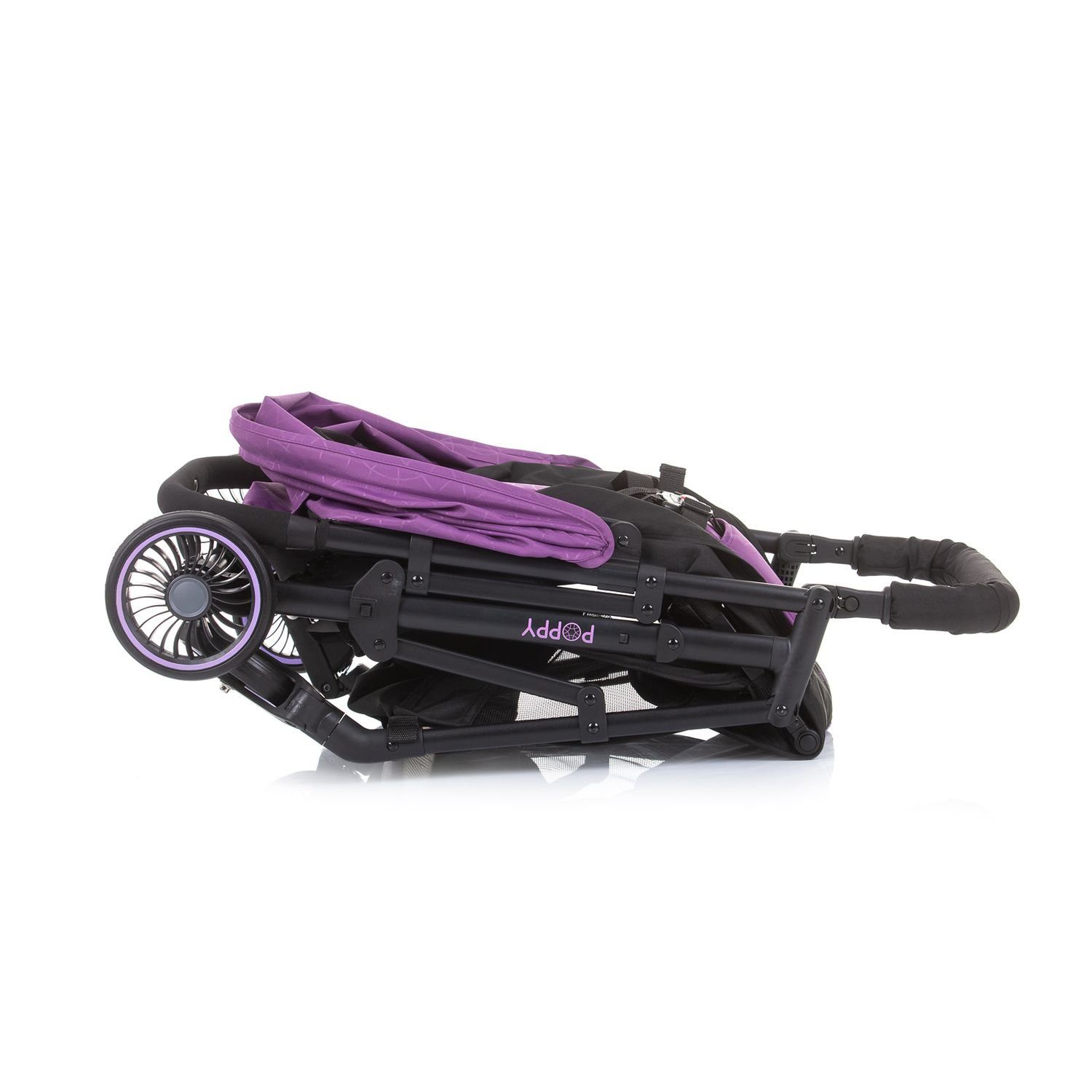 Chipolino Kinder-Buggy Kinderwagen Poppy klappbar, Korb, Sonnendach, 5-Punkt-Gurt