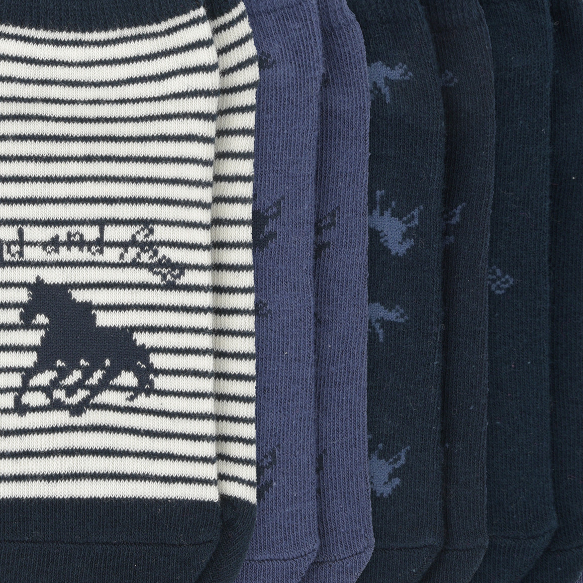 7 Paar Mädchen Sneaker-Socken im Set