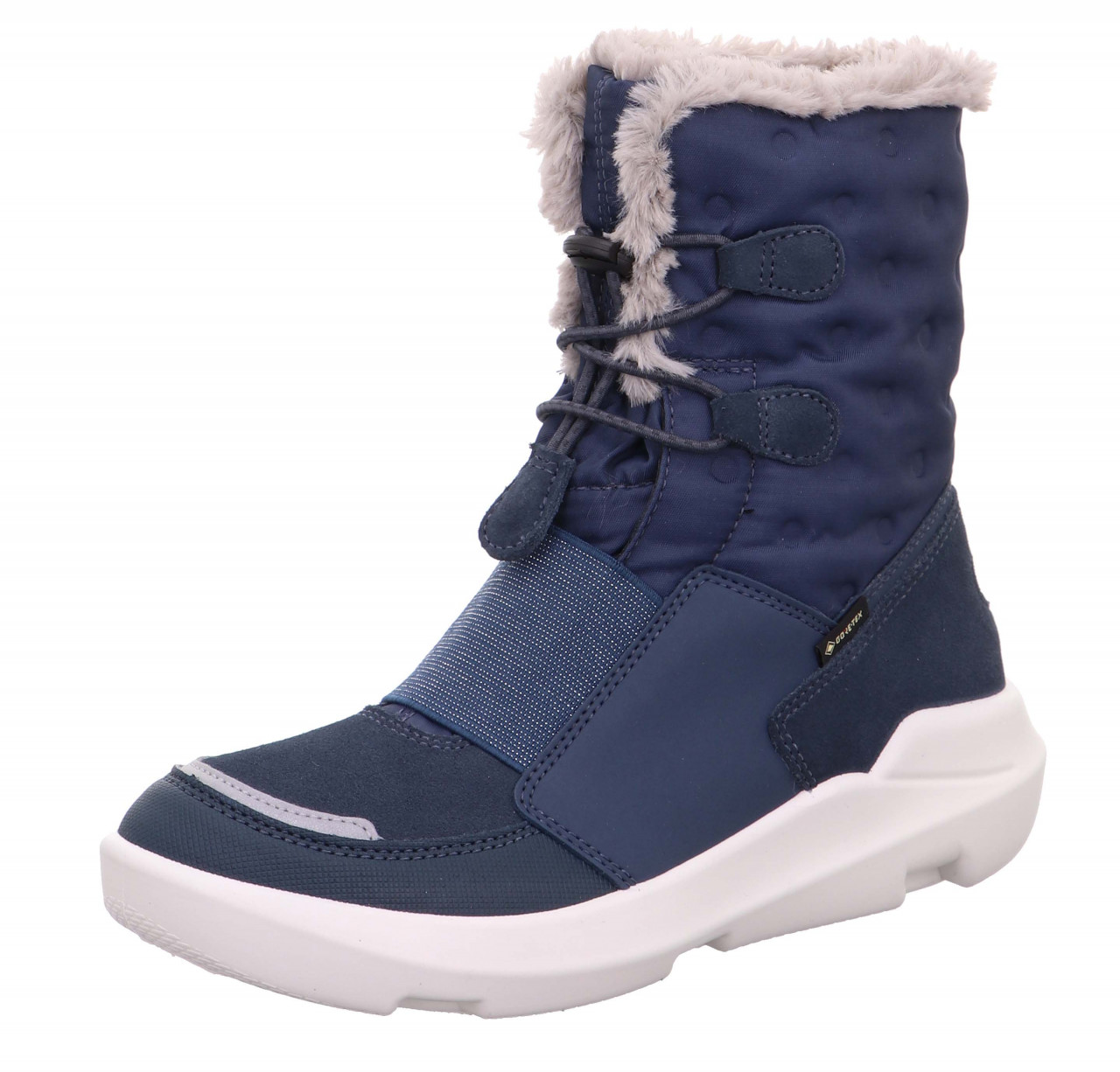 TWILIGHT - Blau Stiefel mit Schnellverschluss