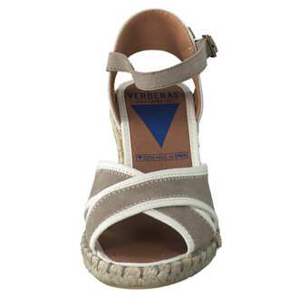 Verbenas Dana Keilsandale in beige