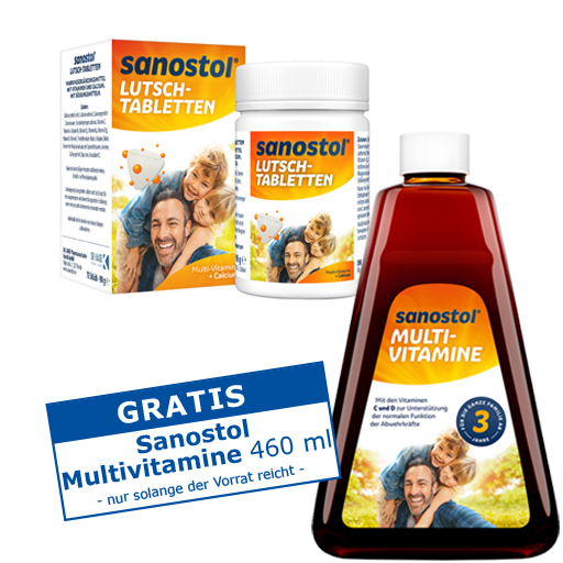 SANOSTOL Lutschtabletten  75 St  Lutschtabletten