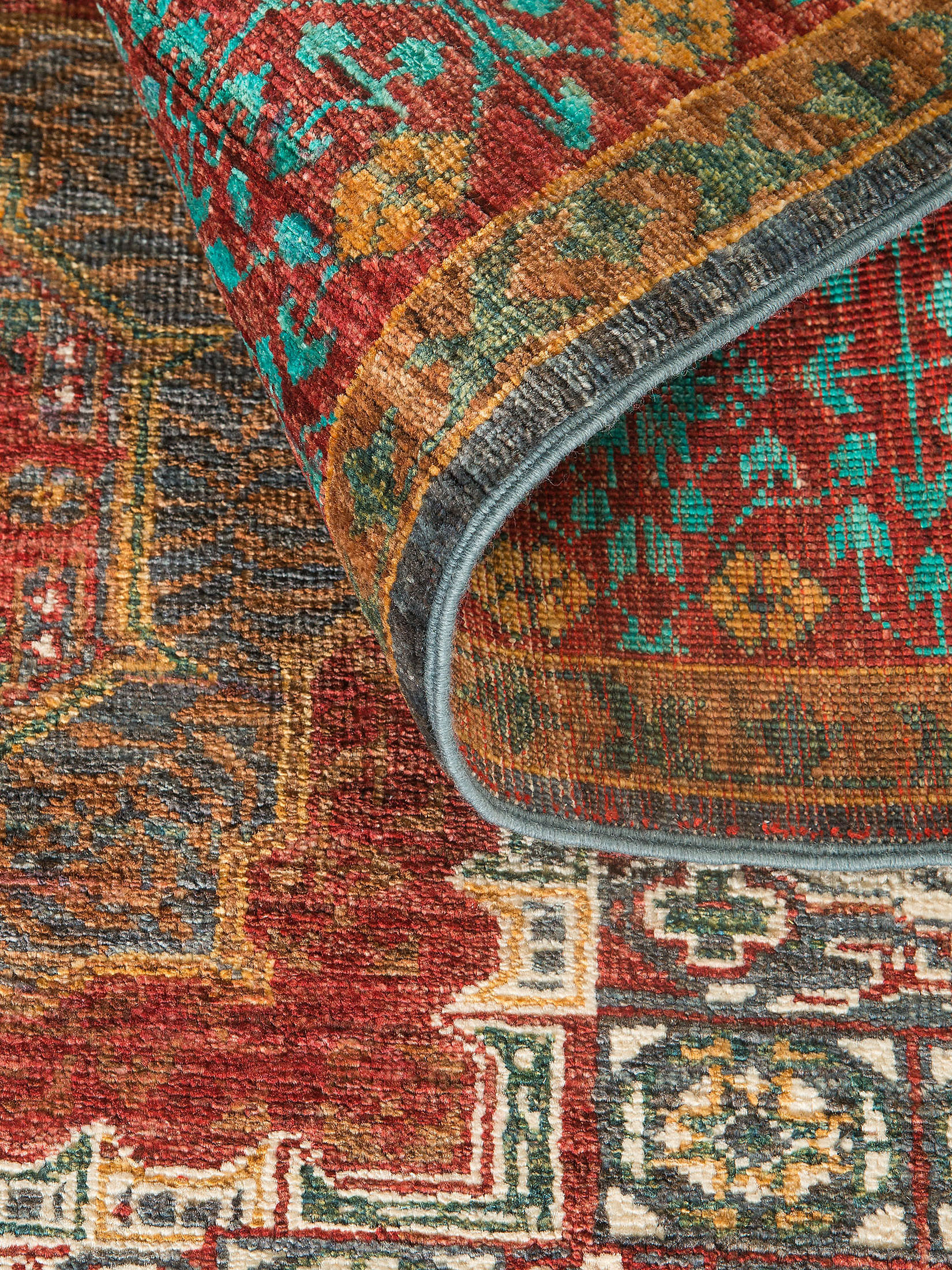 Kazak Ghazni ca. 157 x 213 cm, Unikat / Einzelstück