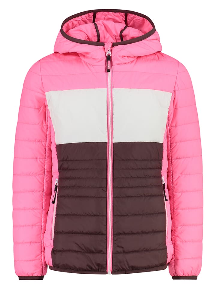 CMP Steppjacke in Pink/ Weiß/ Bordeaux günstig kaufen