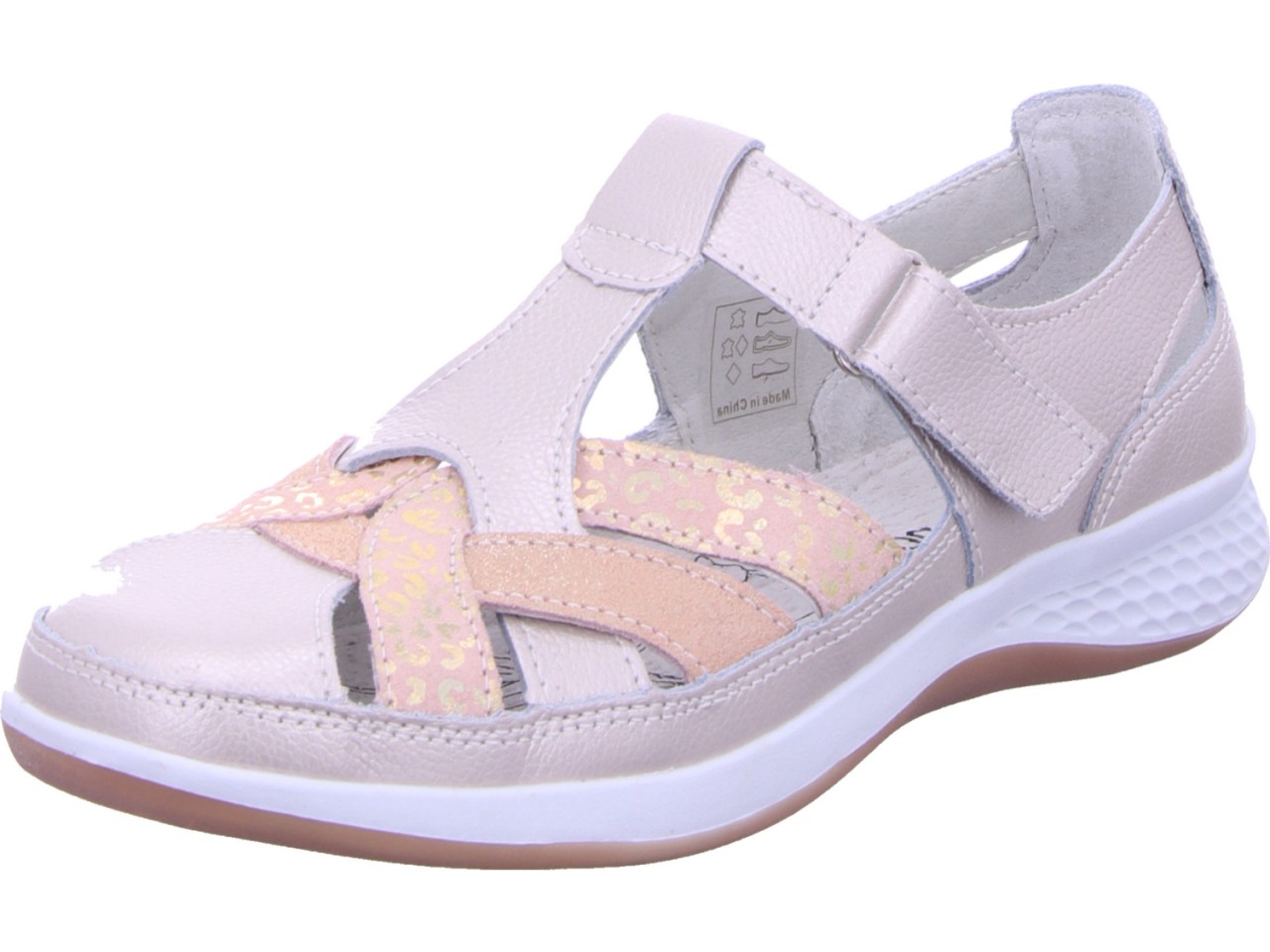 DIVERSE Sportliche Slipper silber