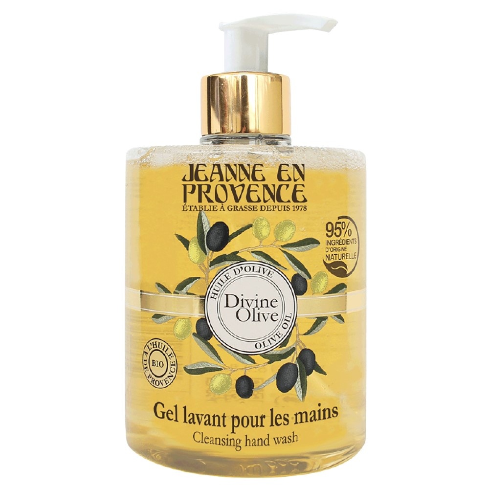 jeanne en provence Gel Lavant Mains Divine Olive Gel Lavant Mains