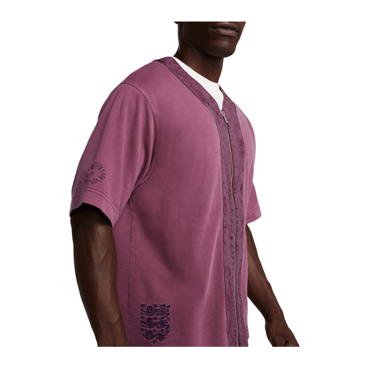 Nike England Sports Essentials Trainingsshirt EM 2024 Rot F653