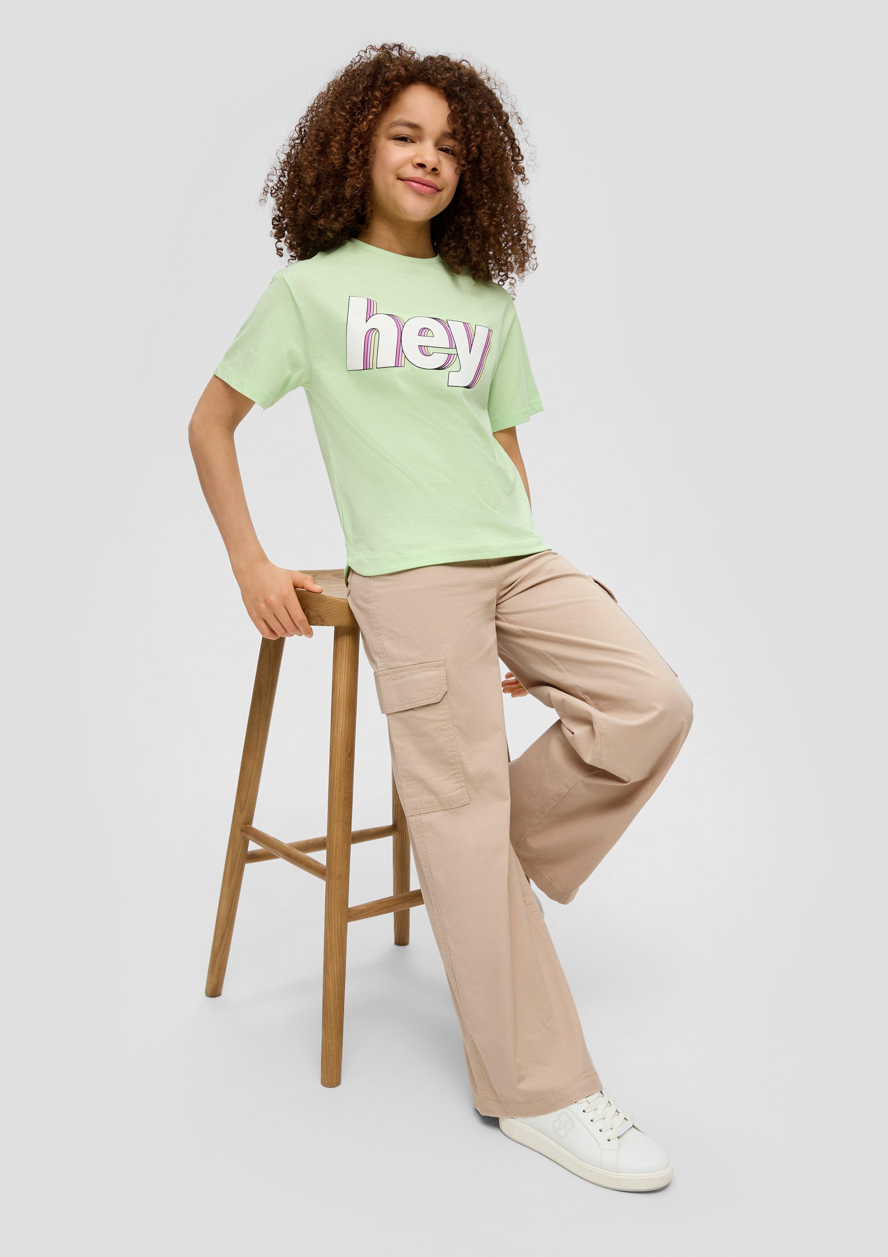 Loose: Wide-Leg-Pants im Cargo-Stil  2142452-8125