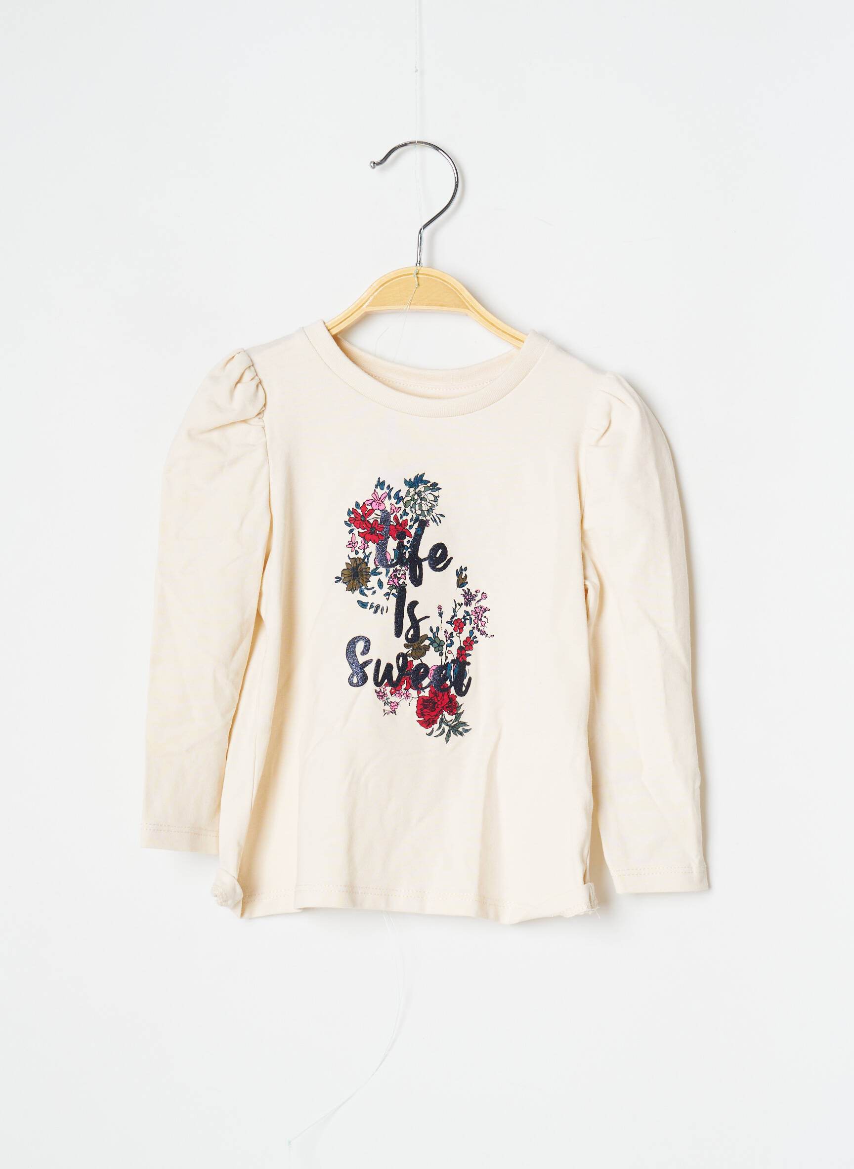 Name It Tshirts Fille couleur beige