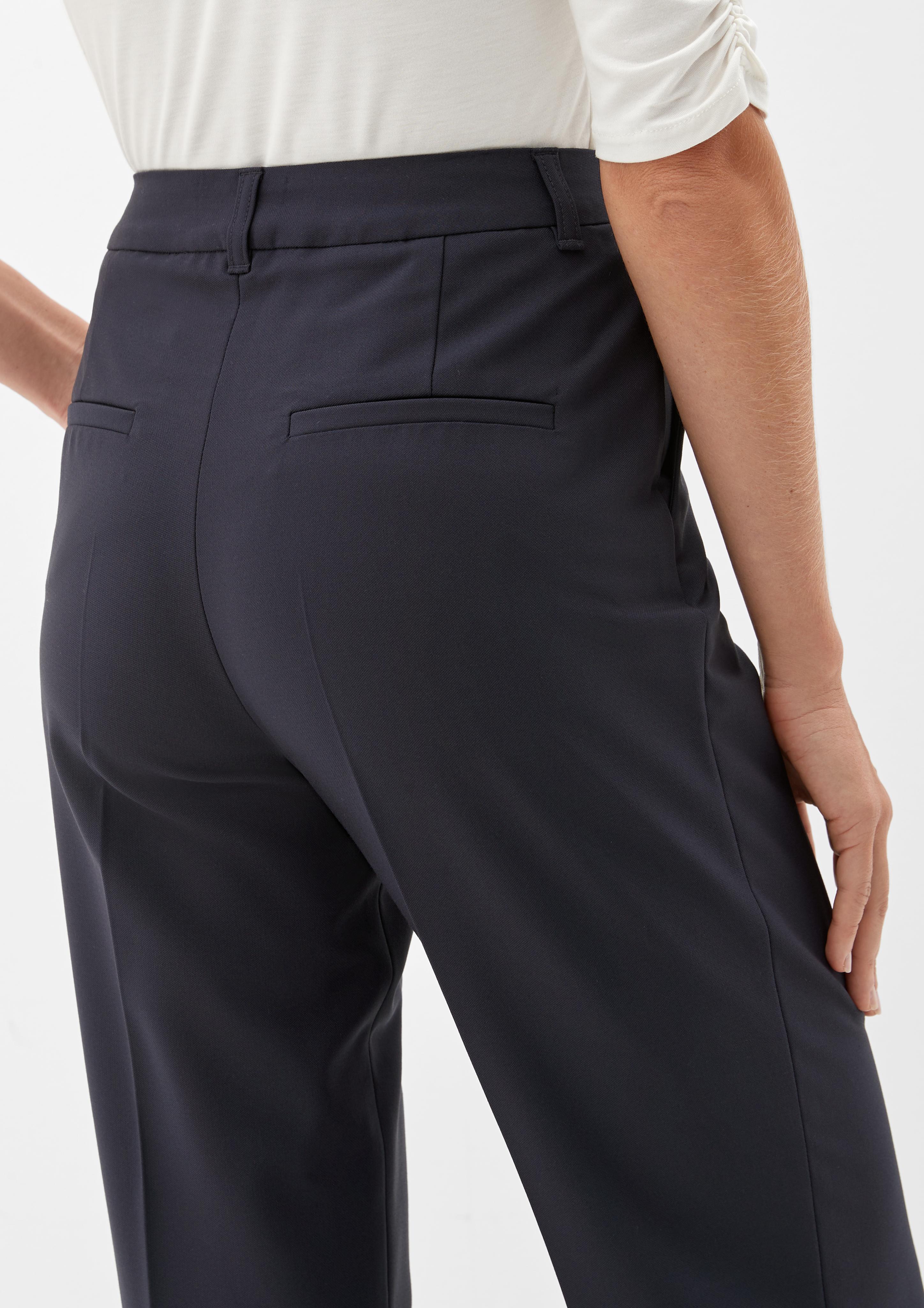 Regular: Hose aus Viskosecrêpe  2121863-5959