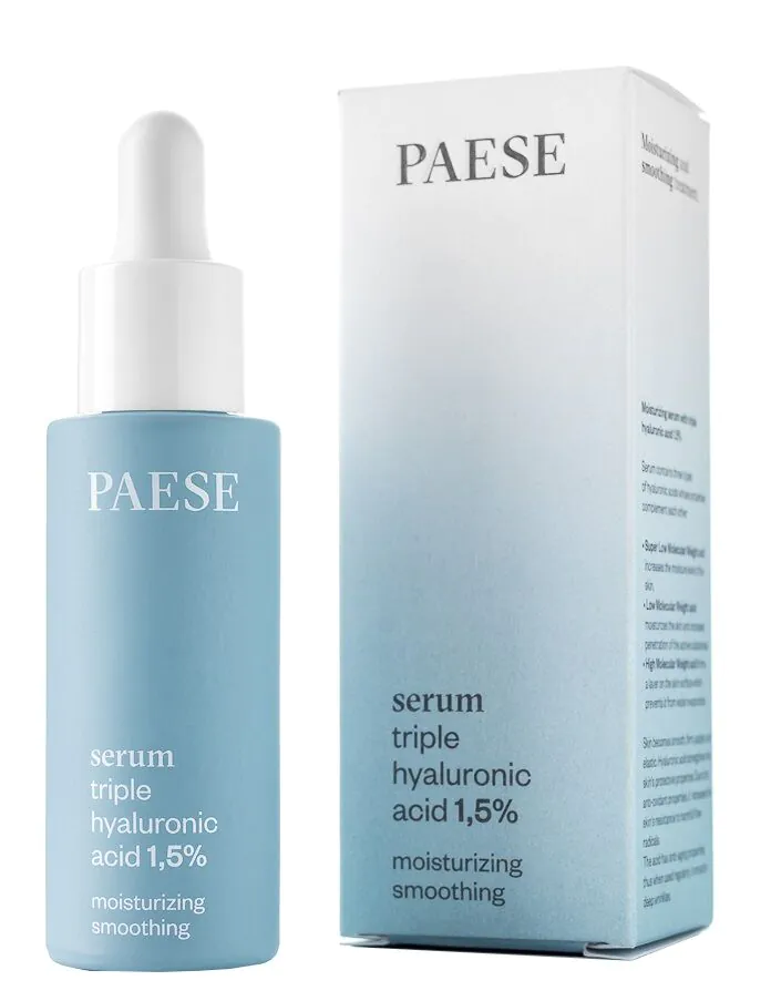 Paese serumas 1,5% triguba hialurono rūgštis