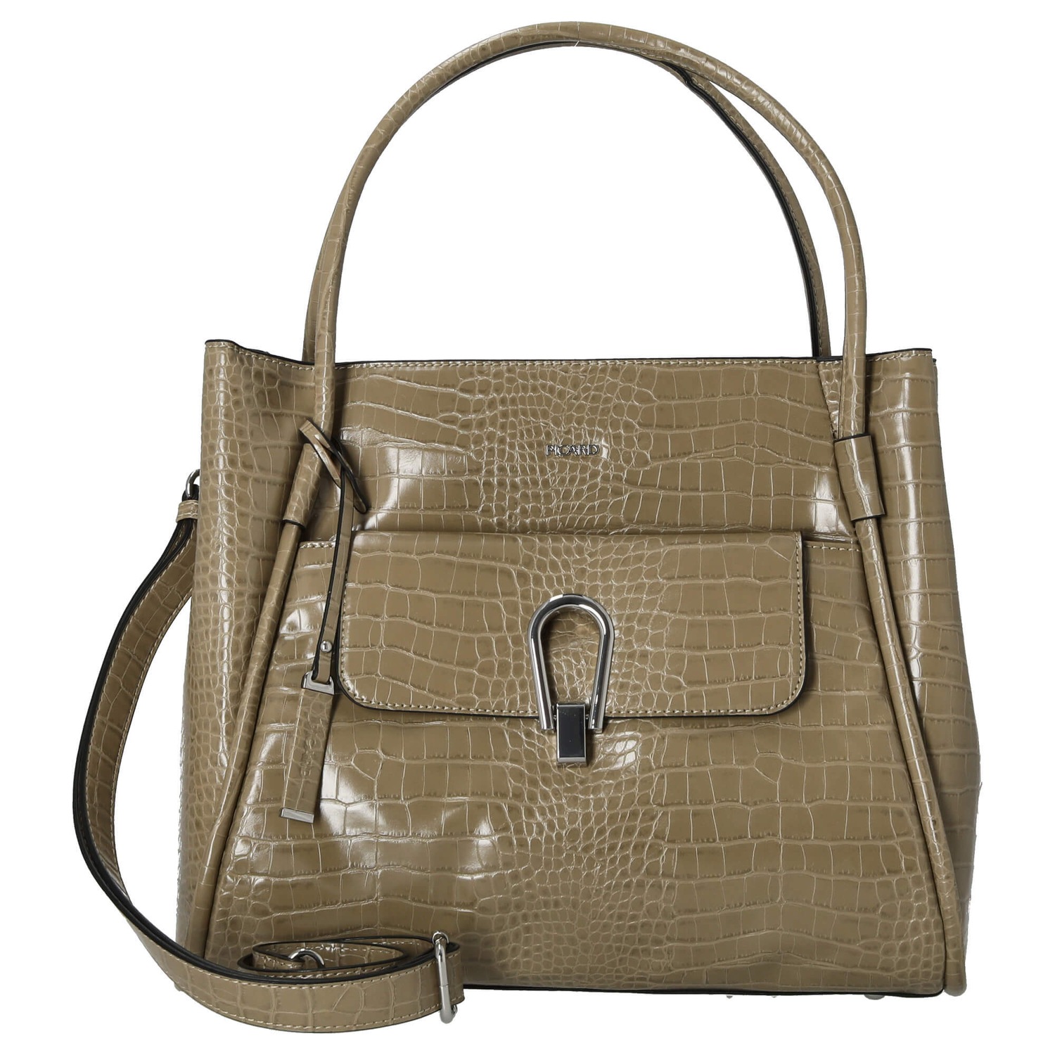 Croco - Henkeltasche Synthetik