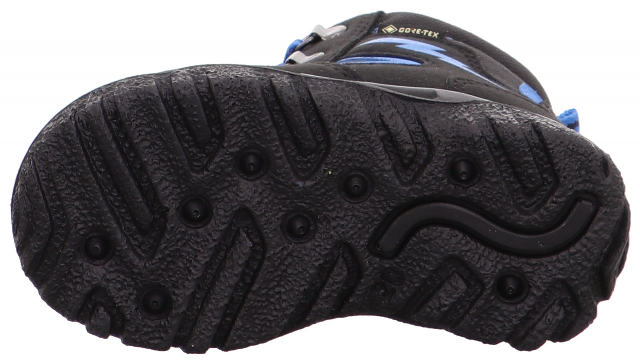 HUSKY1 - Schwarz/Blau Boots mit Schnürung