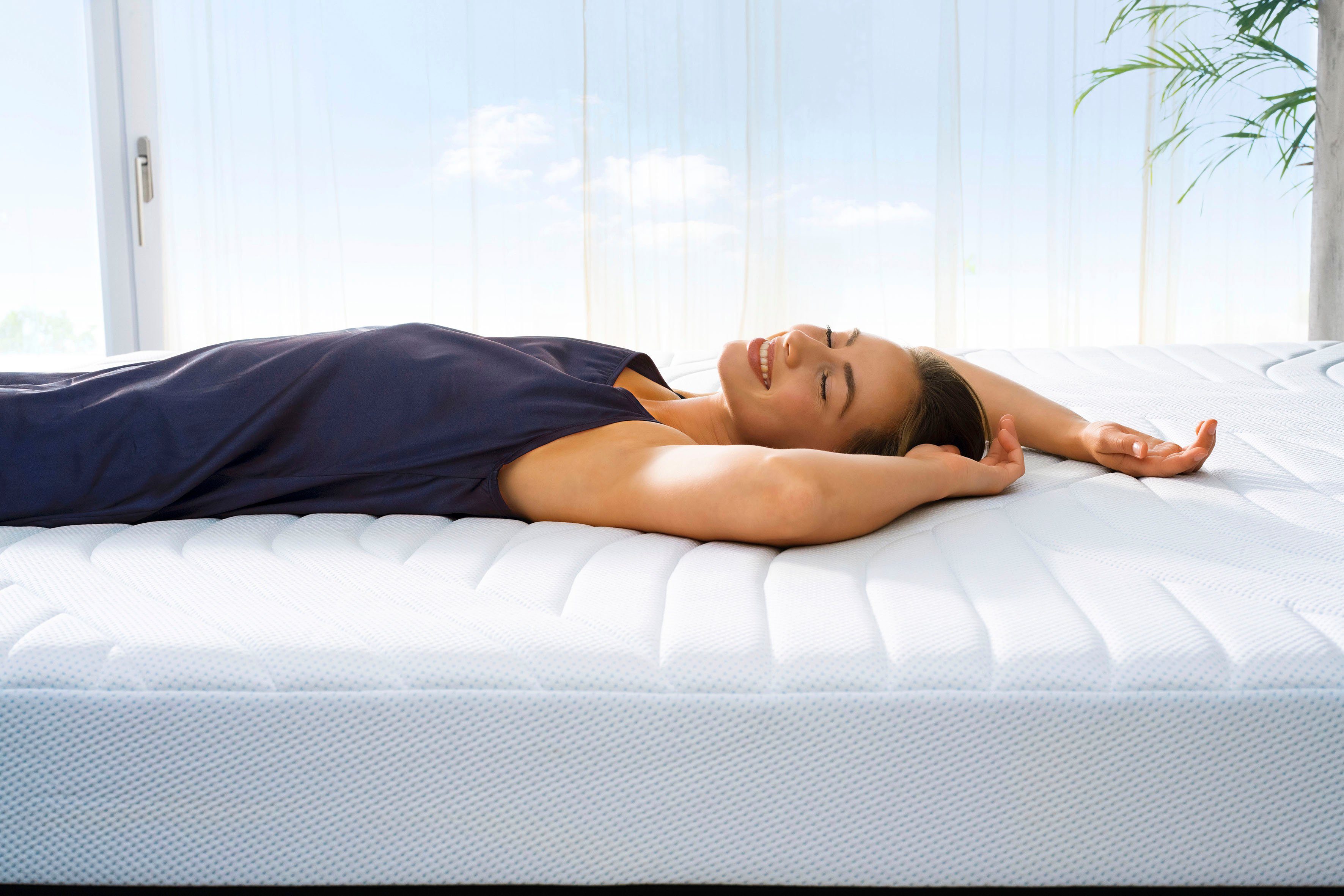 Visco-Matratze TEMPUR PRO Plus CoolQuilt Medium, Tempur, 27 cm hoch, (1-tlg), TEMPUR® NEUHEITEN: Bekannt aus dem TV!