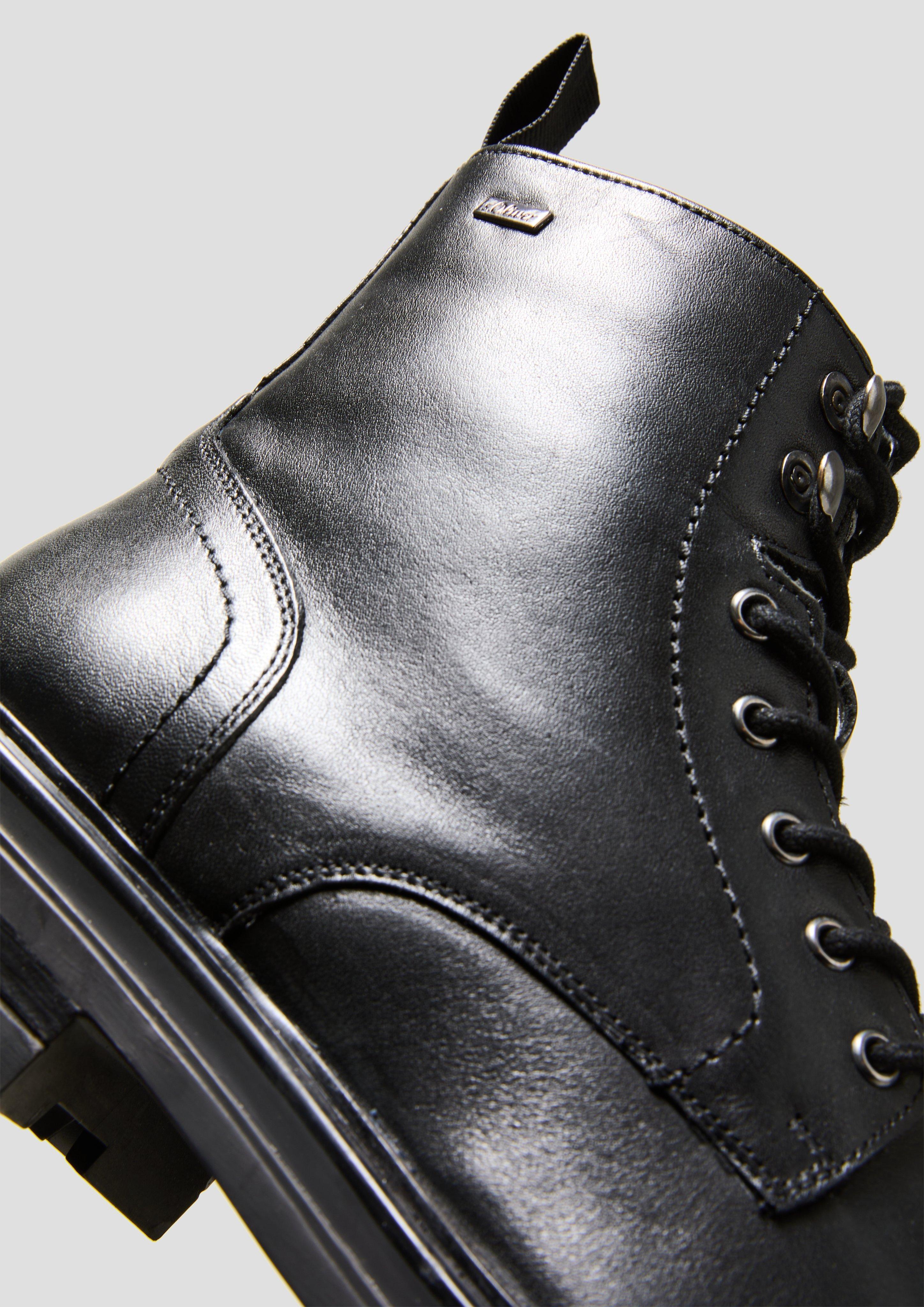 Boots aus Rindsleder  6008631-001