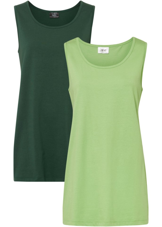 Basic-Long-Top, 2er-Pack