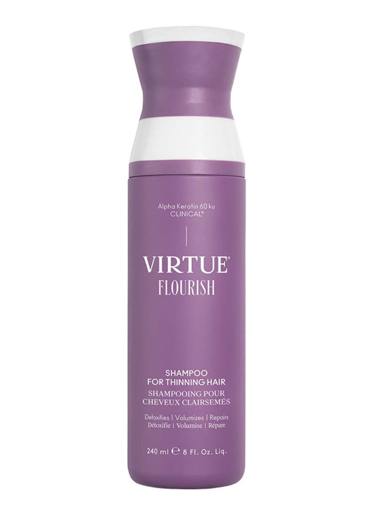 Virtue Flourish Shampoo Purple - sampon vékonyszálú hajra