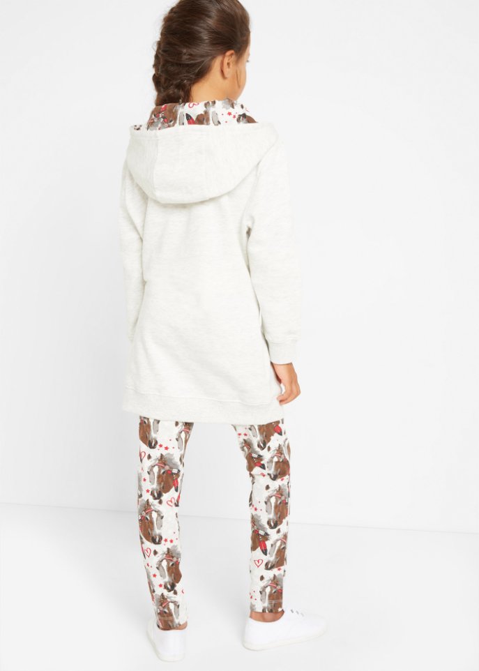 Mädchen Sweatshirt und Leggings (2-tlg.Set) Bio-Baumwolle