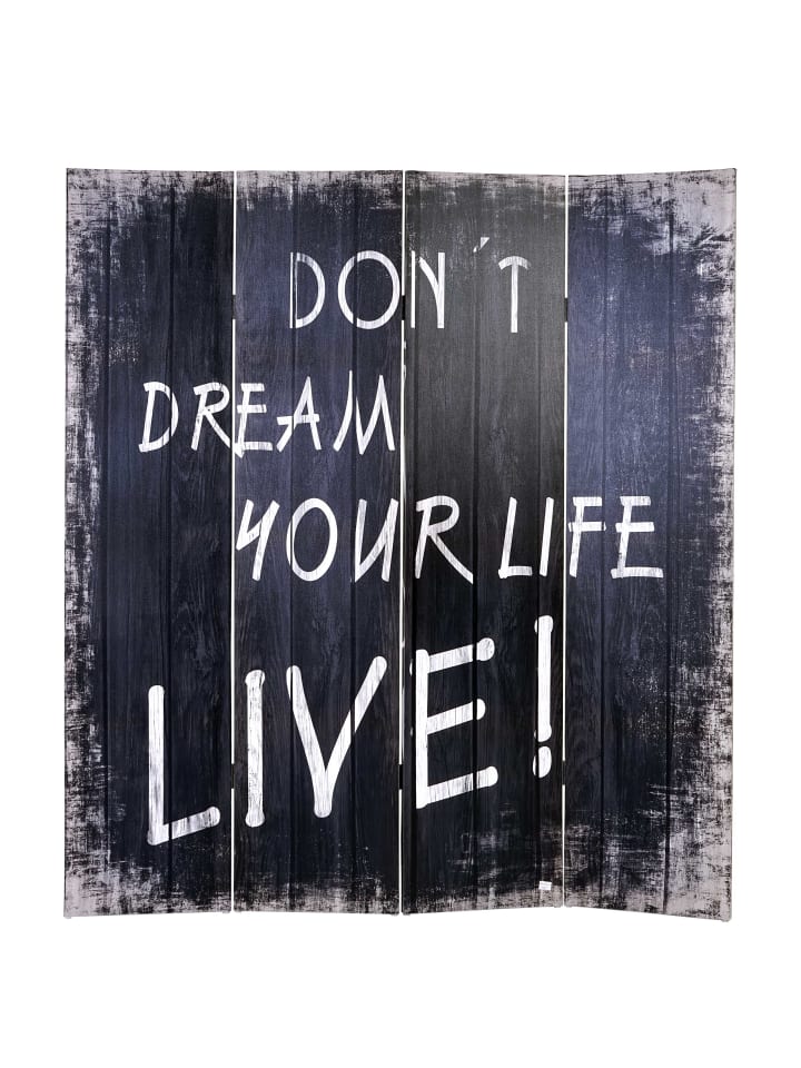 MCW Foto-Paravent im Shabby-Look, 180x160cm, Spruch günstig kaufen onesize