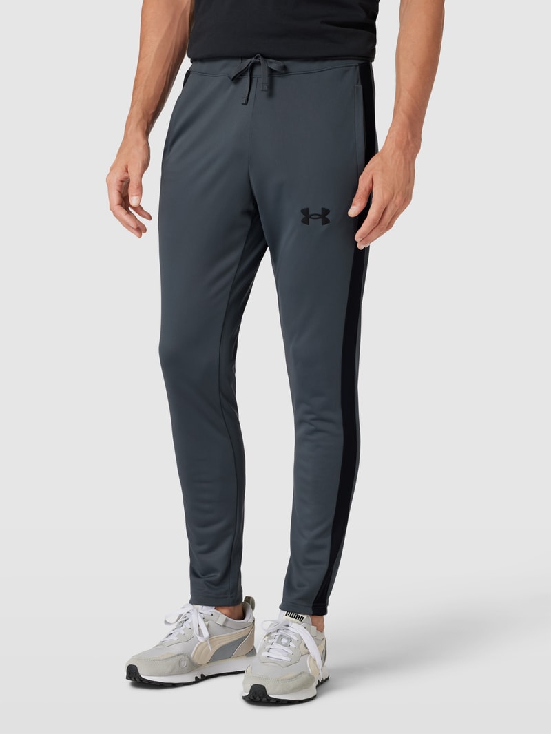Tracksuit mit Logo-Detail Modell 'Knit' in graphit