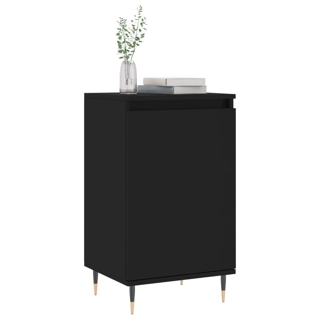 vidaXL Anrichte Sideboards 2 Stk Schwarz 40x35x70 cm Holzwerkstoff Kommode