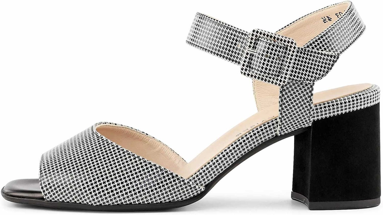 PETER KAISER Klassische Sandalen schwarz PEARL-Sandalette