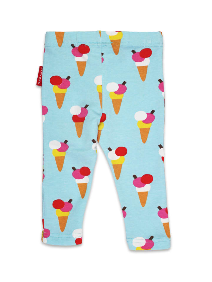 Toby Tiger Leggings mit Eiswaffel Print in blau günstig kaufen