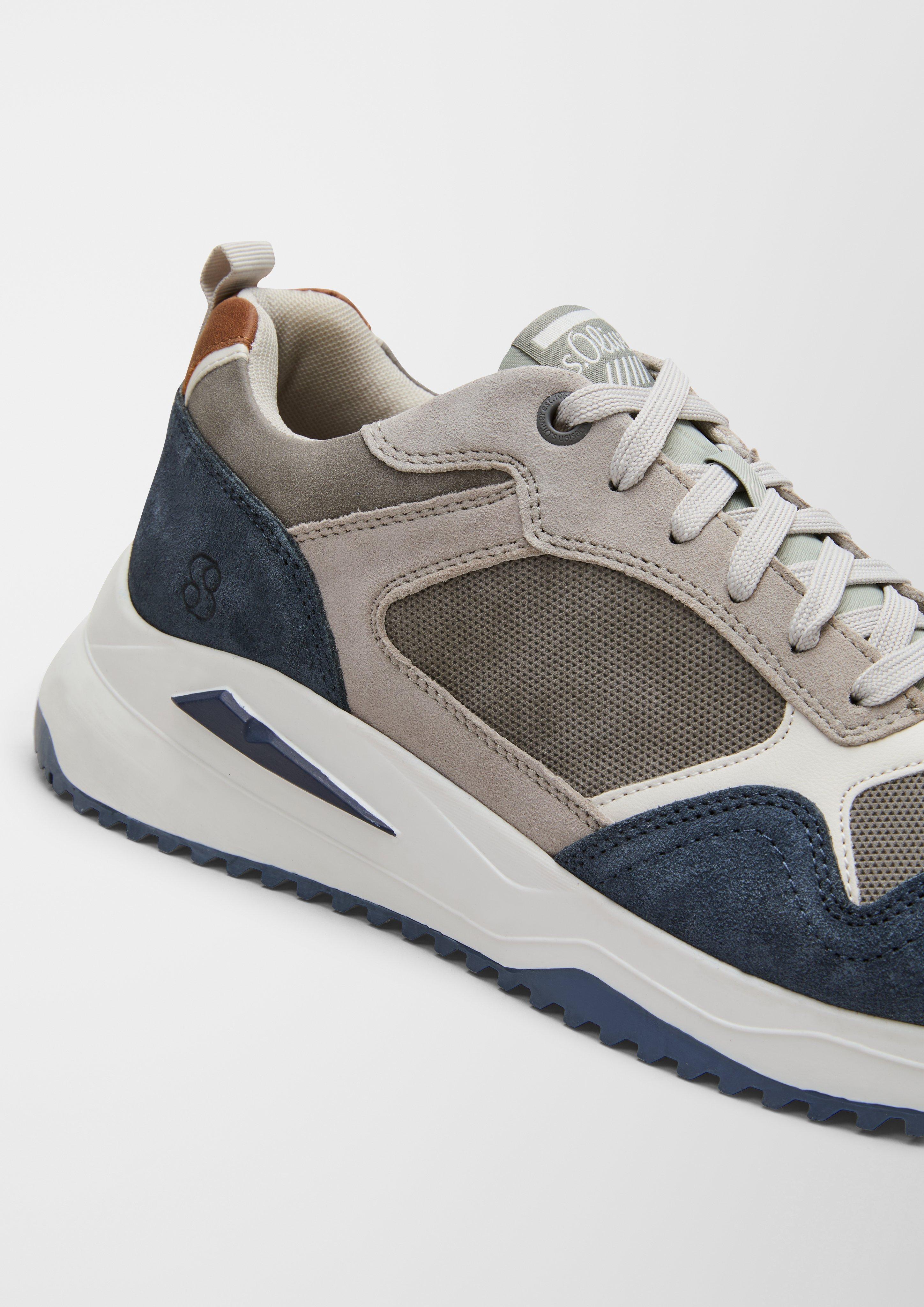 Sneaker aus Ledermix  6007303-862