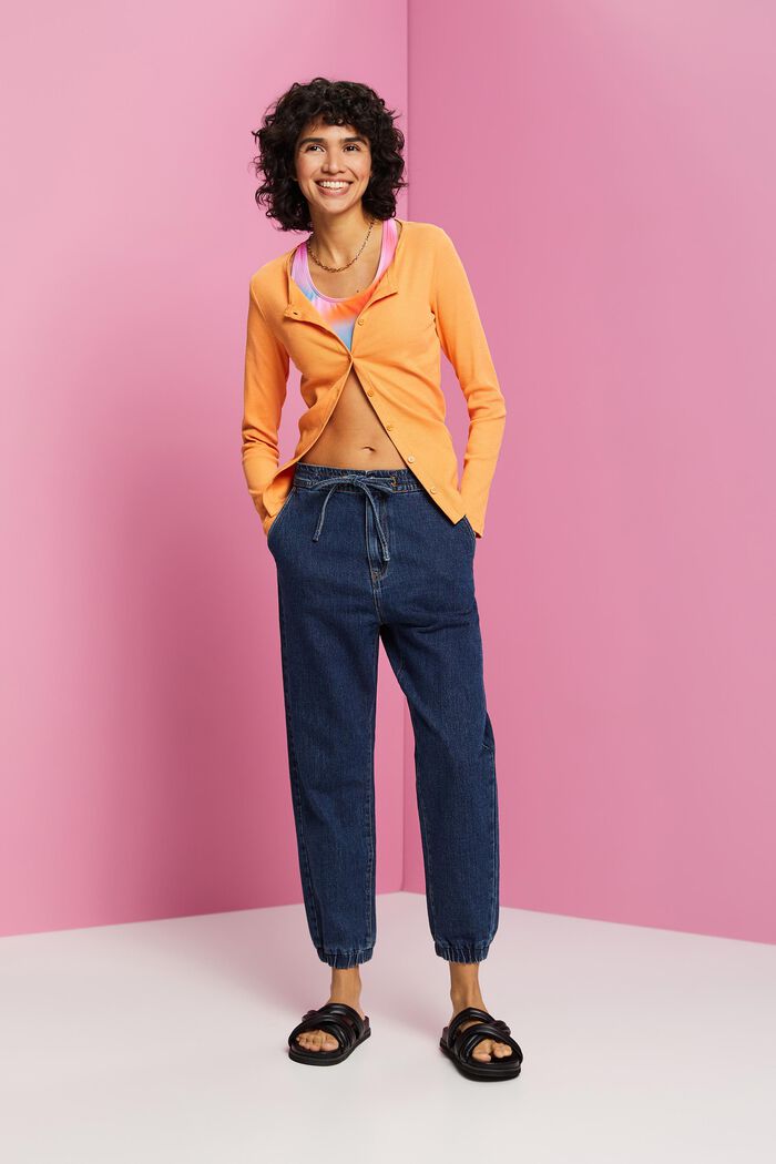 Denim-Jeans im Jogger-Style