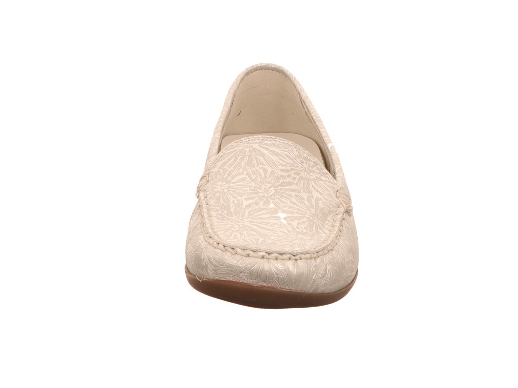 WALDLÄUFER Klassische Slipper silber