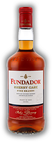 Fundador Fine Brandy Sherry Cask Domecq 1,0 Liter 36% Fundador Fine Brandy Sherry Cask Domecq 1,0 Liter 36%  1	 Liter - Vol 36%