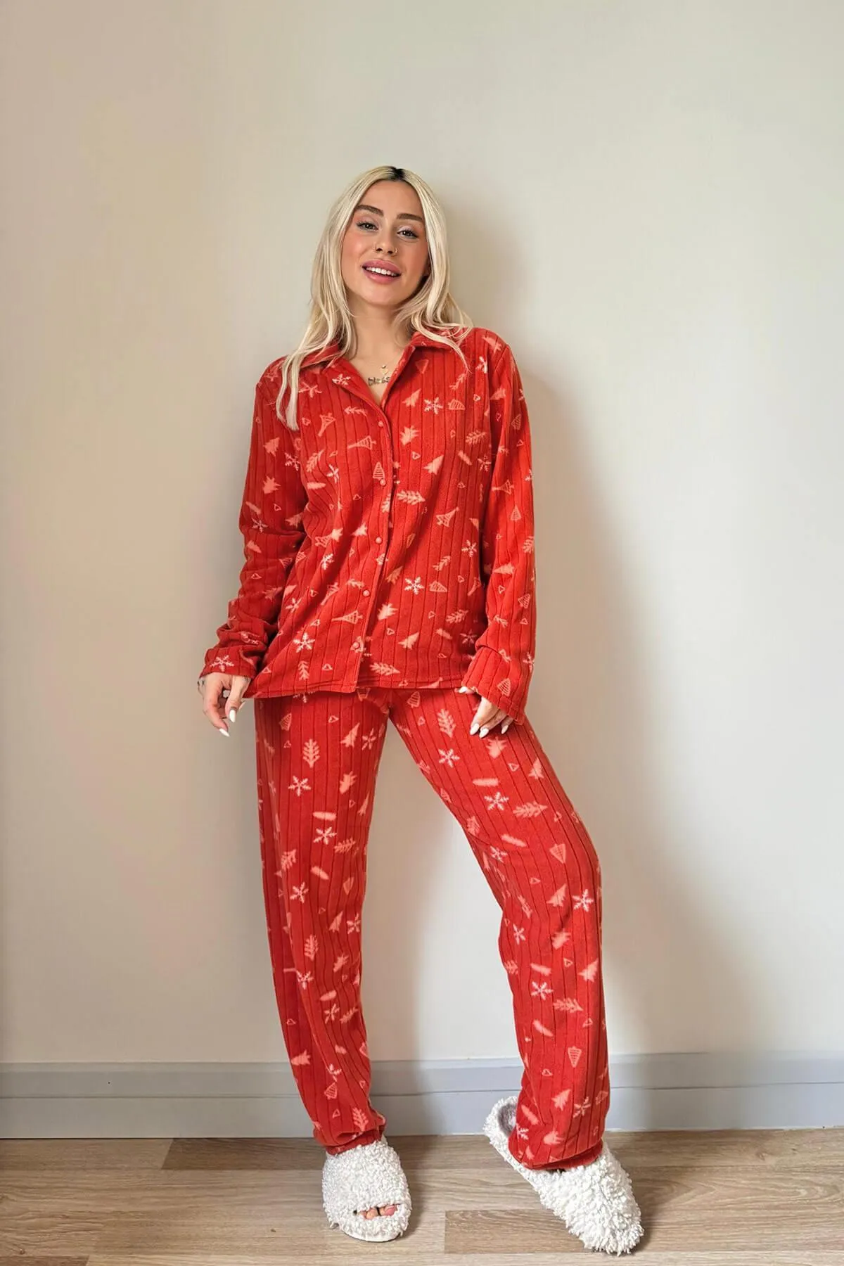 Pijamaevi  Pyjama set - Orange - Print