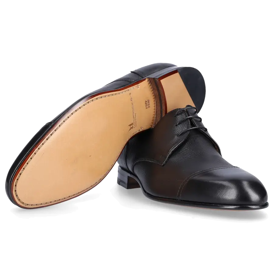 Moreschi - Businessschuhe Derby 042639 Kalbsleder - schwarz