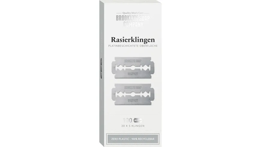 BROOKLYN SOAP Rasierklingen