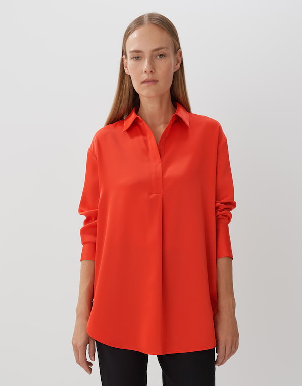 Satinbluse Zanza