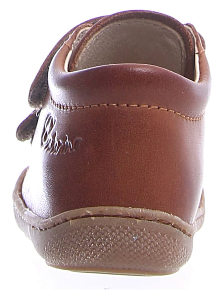 Naturino Leder-Sneakers in Hellbraun günstig kaufen