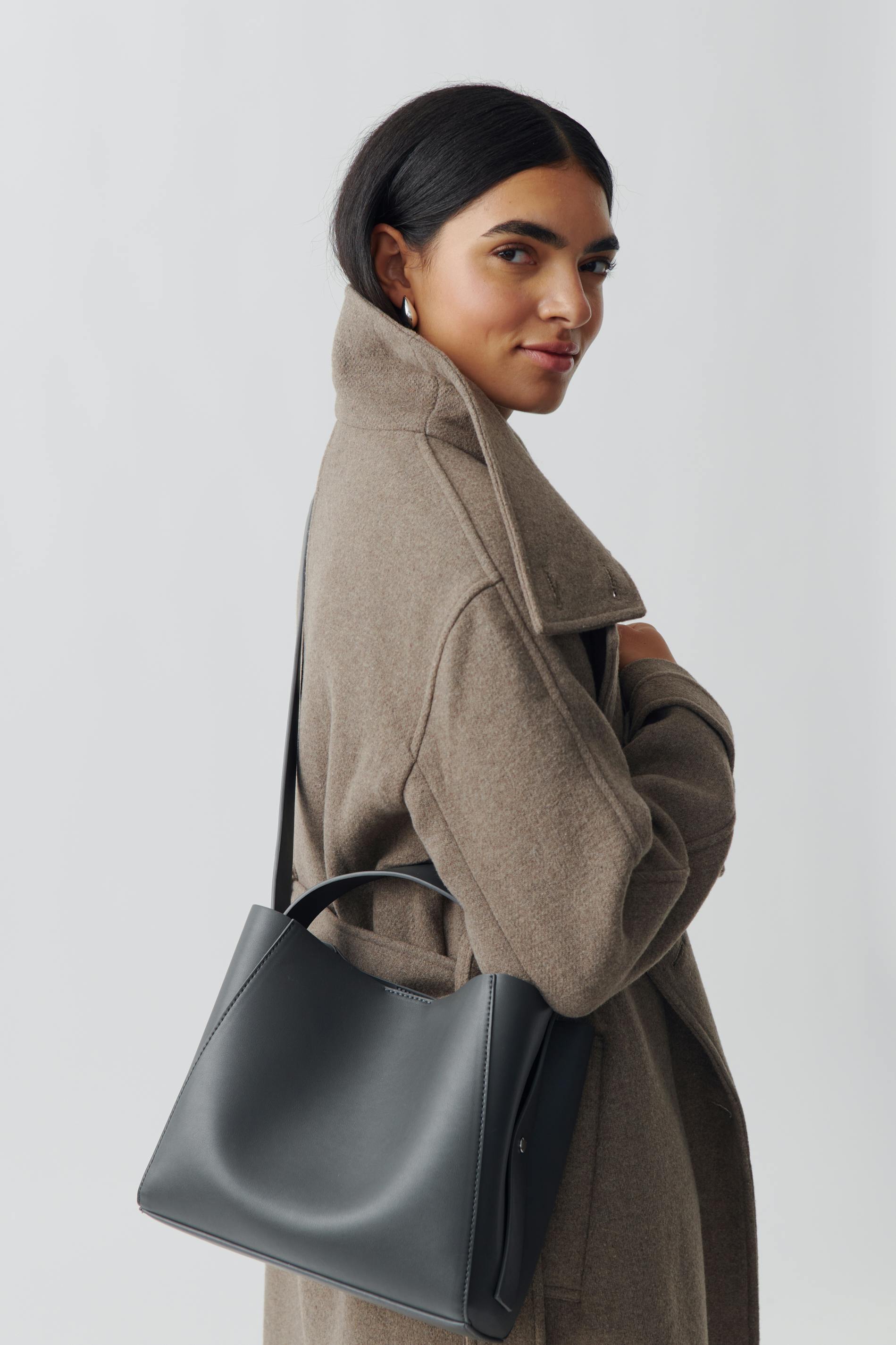 Pu midi bag