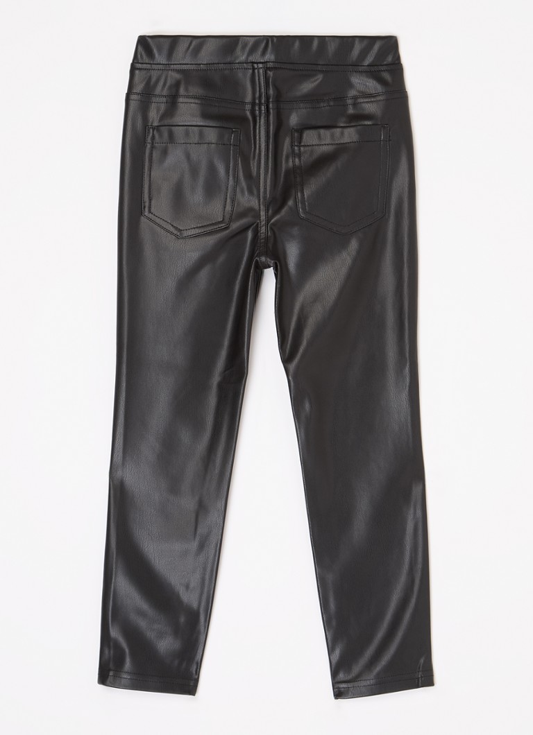 Pantaloni skinny din piele ecologică Benetton