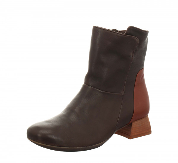 DELICIA Stiefelette - Espresso/Kombi